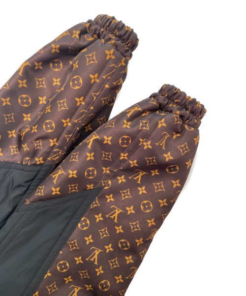 LOUIS VUITTON（ルイ ヴィトン）LOUIS VUITTON (ルイ ヴィトン) モノグラムジャケット ブラック×ブラウン サイズ:36の古着・服飾アイテム