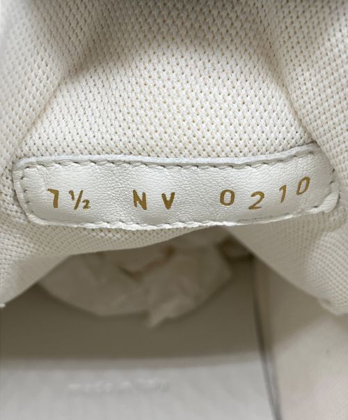 LOUIS VUITTON（ルイ ヴィトン）LOUIS VUITTON (ルイ ヴィトン) TATTOO LINE HIGHCUT SNEAKER/タトゥーラインハイカットスニーカー ホワイト×レッド サイズ:7 1/2の古着・服飾アイテム