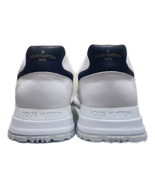 LOUIS VUITTON（ルイ ヴィトン）LOUIS VUITTON (ルイ ヴィトン) RAN AWAY ローカットスニーカー ホワイト×グリーン サイズ:10の古着・服飾アイテム