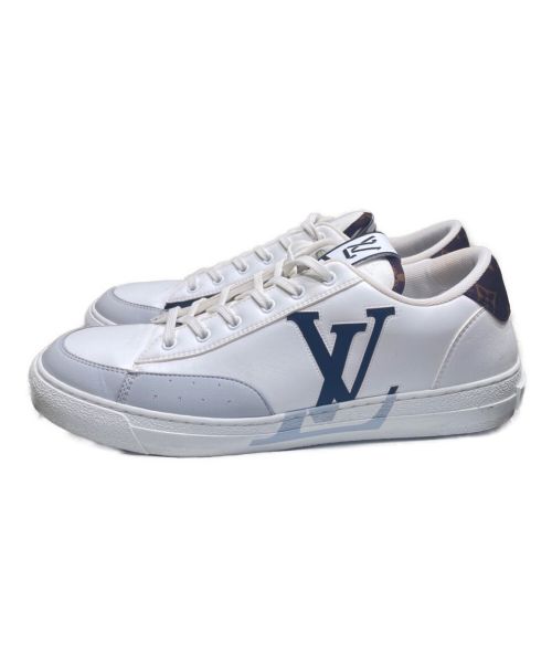 LOUIS VUITTON（ルイ ヴィトン）LOUIS VUITTON (ルイ ヴィトン) チャーリーライン LV ローカットスニーカー ホワイト サイズ:10の古着・服飾アイテム