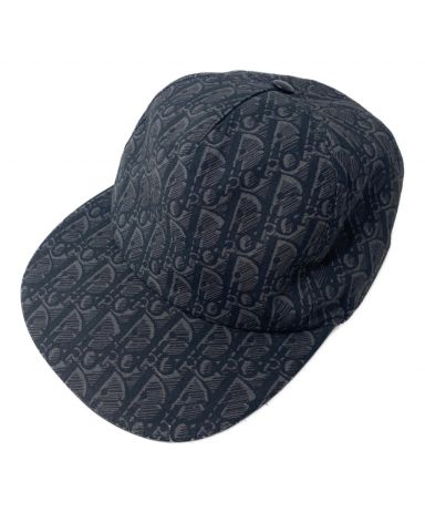 【美品】DIOR キッズ　オブリーク　ベースボールキャップ 美品】DIOR キッズオブリークベースボールキャップ