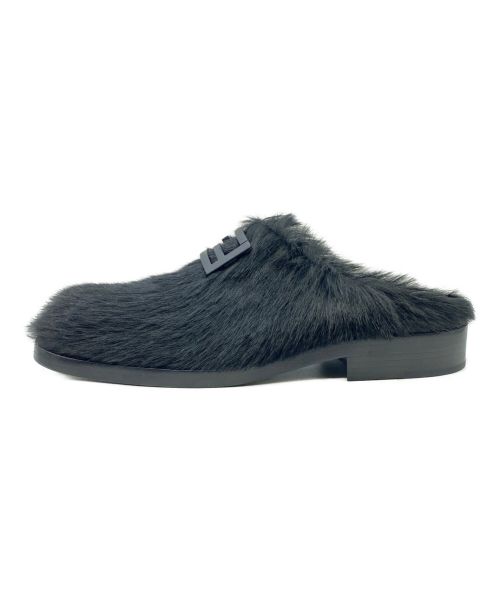 FENDI（フェンディ）FENDI (フェンディ) ハラコサンダル ブラック サイズ:8の古着・服飾アイテム