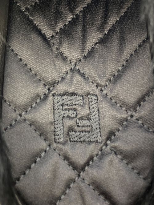 FENDI（フェンディ）FENDI (フェンディ) ハラコサンダル ブラック サイズ:8の古着・服飾アイテム
