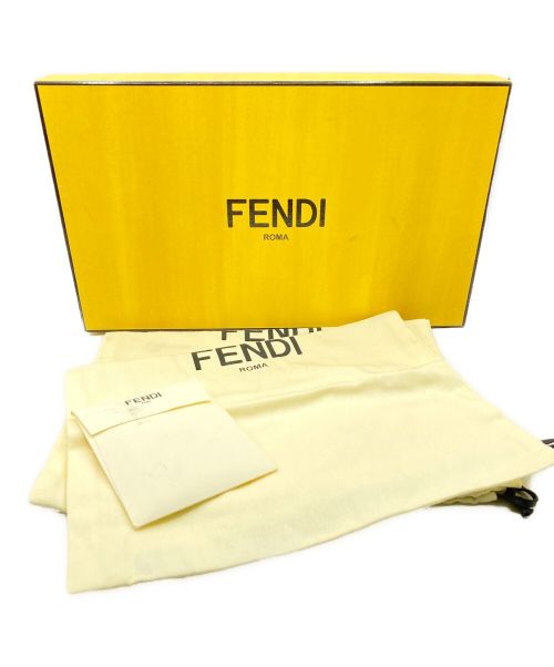 FENDI（フェンディ）FENDI (フェンディ) ハラコサンダル ブラック サイズ:8の古着・服飾アイテム