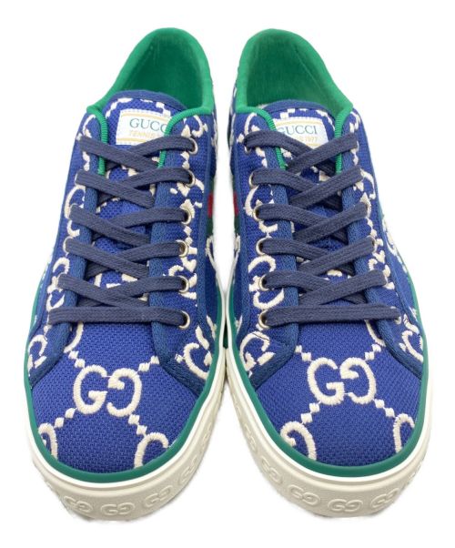 GUCCI（グッチ）GUCCI (グッチ) GUCCI TENNIS 1977 ネイビー サイズ:9の古着・服飾アイテム