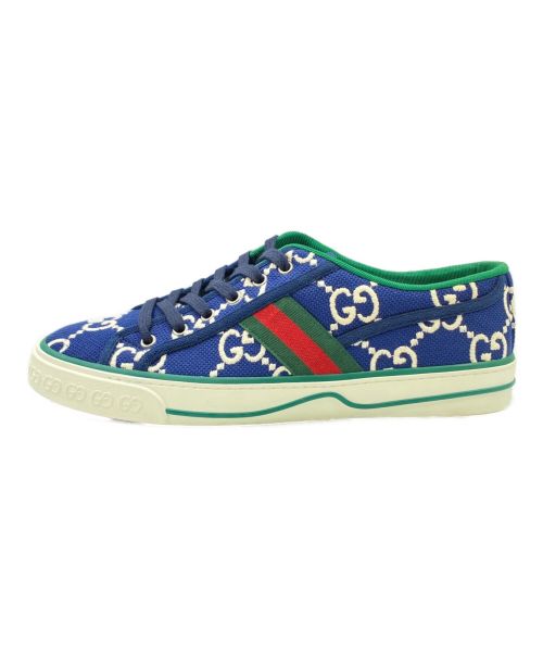 GUCCI（グッチ）GUCCI (グッチ) GUCCI TENNIS 1977 ネイビー サイズ:9の古着・服飾アイテム