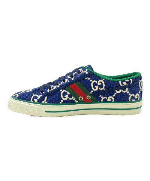 GUCCI（グッチ）GUCCI (グッチ) GUCCI TENNIS 1977 ネイビー サイズ:9の古着・服飾アイテム
