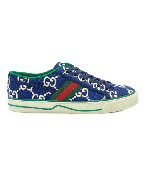 GUCCI（グッチ）GUCCI (グッチ) GUCCI TENNIS 1977 ネイビー サイズ:9の古着・服飾アイテム