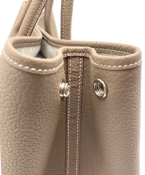 HERMES（エルメス）HERMES (エルメス) ガーデンパーティPM/ハンドバッグ エトゥープ サイズ:PMの古着・服飾アイテム