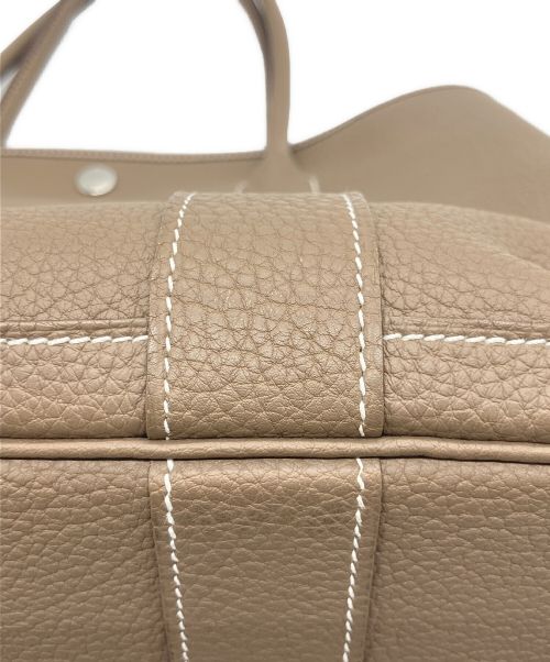 HERMES（エルメス）HERMES (エルメス) ガーデンパーティPM/ハンドバッグ エトゥープ サイズ:PMの古着・服飾アイテム