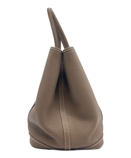 HERMES（エルメス）HERMES (エルメス) ガーデンパーティPM/ハンドバッグ エトゥープ サイズ:PMの古着・服飾アイテム