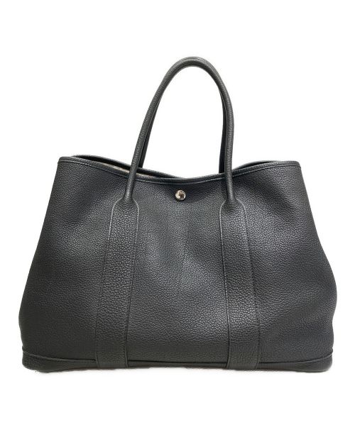 HERMES（エルメス）HERMES (エルメス) ガーデンパーティPM ブラック サイズ:PMの古着・服飾アイテム