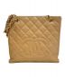 CHANEL (シャネル) マトラッセスクエアチェーントートバッグ ベージュ：298000円