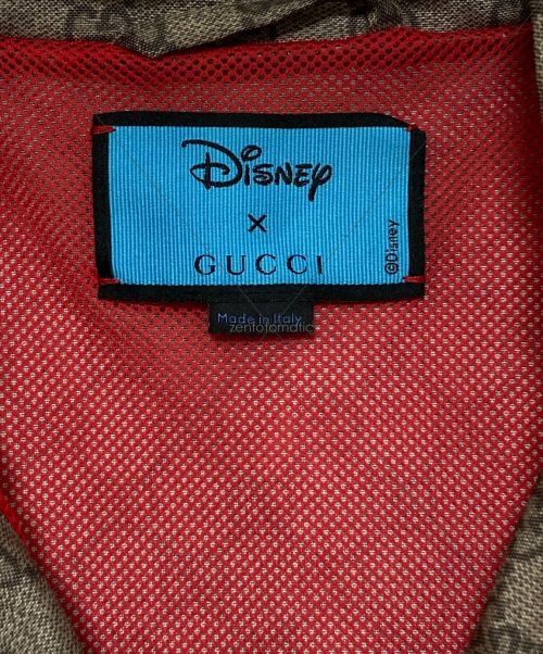 GUCCI（グッチ）GUCCI (グッチ) DISNEY (ディズニー) GG柄ディズニープリントジャケット ベージュ サイズ:SIZE 44の古着・服飾アイテム