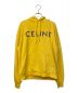 CELINE（セリーヌ）の古着「プリントプルオーバーパーカー」｜イエロー