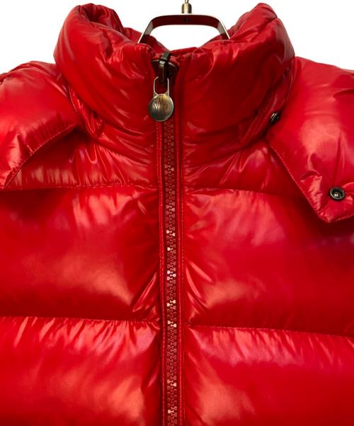 MONCLER（モンクレール）MONCLER (モンクレール) MAYA/ダウンジャケット レッド サイズ:2の古着・服飾アイテム
