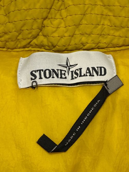 STONE ISLAND（ストーンアイランド）STONE ISLAND (ストーンアイランド) ダウンジャケット イエロー サイズ:Mの古着・服飾アイテム