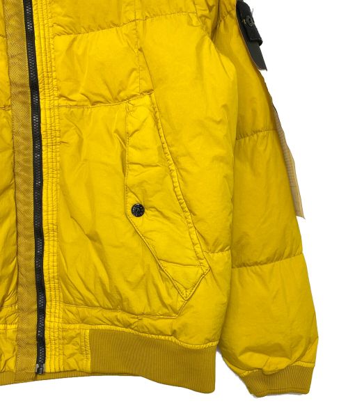 STONE ISLAND（ストーンアイランド）STONE ISLAND (ストーンアイランド) ダウンジャケット イエロー サイズ:Mの古着・服飾アイテム