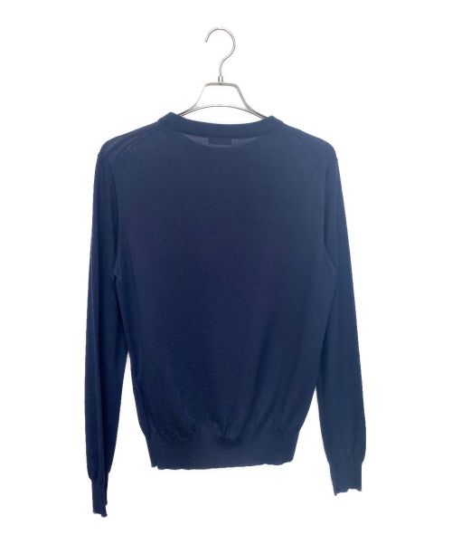 Dior（ディオール）DIOR (ディオール) DANIEL ARSHAM (ダニエルアーシャム) クルーネックニット ネイビー サイズ:Sの古着・服飾アイテム
