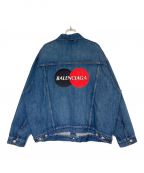 BALENCIAGAバレンシアガ）の古着「UNIFORM DENIM JACKET」｜インディゴ