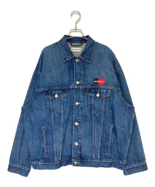 BALENCIAGA（バレンシアガ）BALENCIAGA (バレンシアガ) UNIFORM DENIM JACKET インディゴ サイズ:34の古着・服飾アイテム