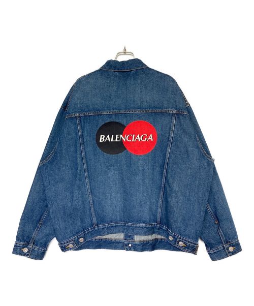 BALENCIAGA（バレンシアガ）BALENCIAGA (バレンシアガ) UNIFORM DENIM JACKET インディゴ サイズ:34の古着・服飾アイテム