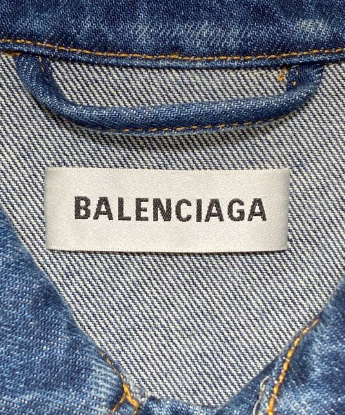 BALENCIAGA（バレンシアガ）BALENCIAGA (バレンシアガ) UNIFORM DENIM JACKET インディゴ サイズ:34の古着・服飾アイテム