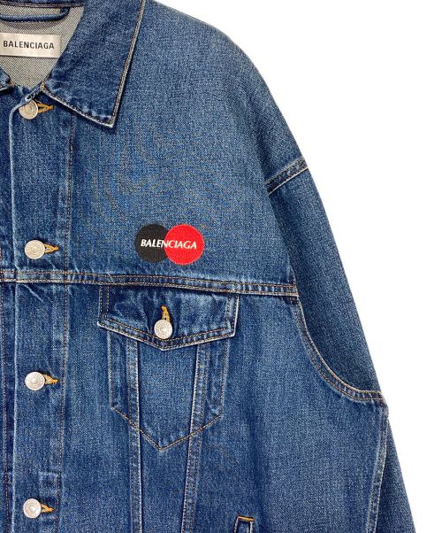 BALENCIAGA（バレンシアガ）BALENCIAGA (バレンシアガ) UNIFORM DENIM JACKET インディゴ サイズ:34の古着・服飾アイテム