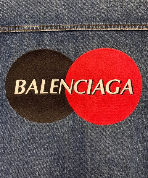 BALENCIAGA（バレンシアガ）BALENCIAGA (バレンシアガ) UNIFORM DENIM JACKET インディゴ サイズ:34の古着・服飾アイテム