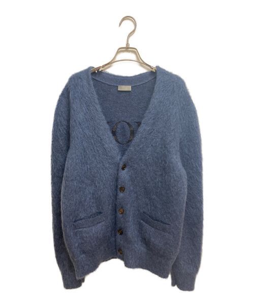 Dior（ディオール）DIOR (ディオール) PETER DOIG (ピータドイグ) モヘアカーディガン ネイビー サイズ:Mの古着・服飾アイテム