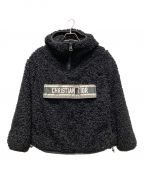Christian Diorクリスチャン ディオール）の古着「Anorak Fleece Hoodie」｜ブラック