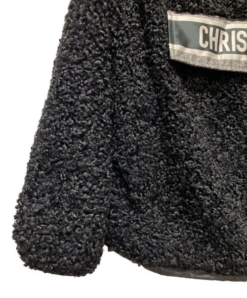 Christian Dior（クリスチャン ディオール）Christian Dior (クリスチャン ディオール) Anorak Fleece Hoodie ブラック サイズ:XSの古着・服飾アイテム