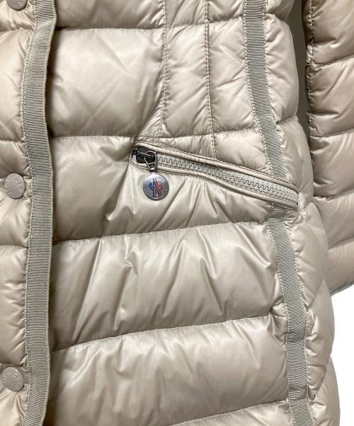 MONCLER（モンクレール）MONCLER (モンクレール) HERMINE/ダウンコート ベージュ サイズ:1の古着・服飾アイテム