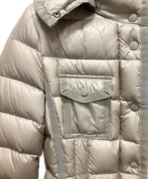 MONCLER（モンクレール）MONCLER (モンクレール) HERMINE/ダウンコート ベージュ サイズ:1の古着・服飾アイテム
