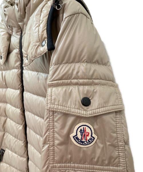 MONCLER（モンクレール）MONCLER (モンクレール) MENTHE/ダウンコート ベージュ サイズ:３の古着・服飾アイテム