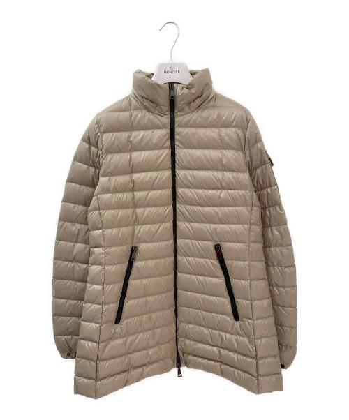 MONCLER（モンクレール）MONCLER (モンクレール) MENTHE/ダウンコート ベージュ サイズ:３の古着・服飾アイテム