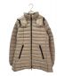 MONCLER（モンクレール）の古着「MENTHE/ダウンコート」｜ベージュ