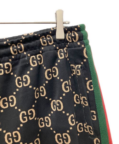 GUCCI（グッチ）GUCCI (グッチ) GGコットンジャージー ジョギングショートパンツ ブラック サイズ:Lの古着・服飾アイテム