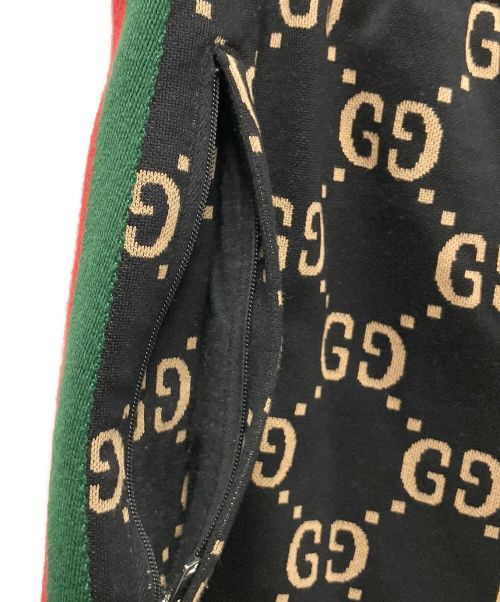GUCCI（グッチ）GUCCI (グッチ) GGコットンジャージー ジョギングショートパンツ ブラック サイズ:Lの古着・服飾アイテム