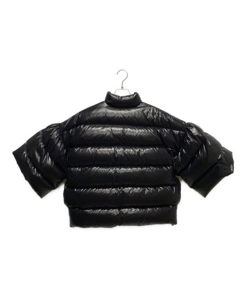 VALENTINO（ヴァレンティノ）VALENTINO (ヴァレンティノ) ショートスリーブダウンジャケット ブラック サイズ:38の古着・服飾アイテム