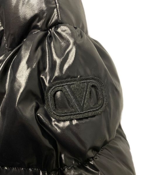 VALENTINO（ヴァレンティノ）VALENTINO (ヴァレンティノ) ショートスリーブダウンジャケット ブラック サイズ:38の古着・服飾アイテム