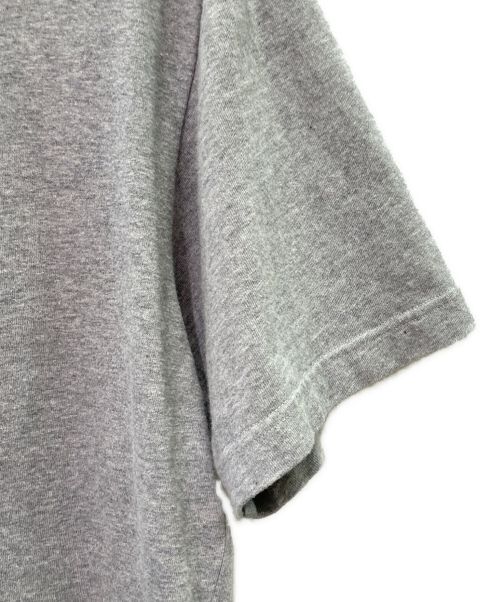 BALENCIAGA（バレンシアガ）BALENCIAGA (バレンシアガ) ワンポイントロゴTシャツ グレー サイズ:Sの古着・服飾アイテム