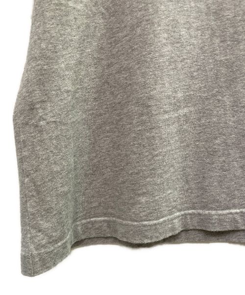 BALENCIAGA（バレンシアガ）BALENCIAGA (バレンシアガ) ワンポイントロゴTシャツ グレー サイズ:Sの古着・服飾アイテム
