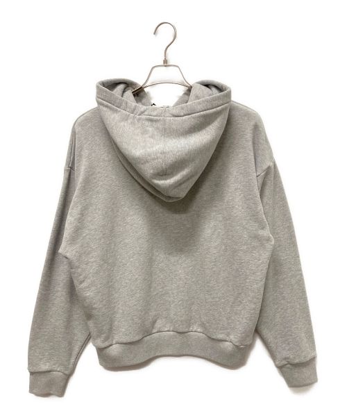 GUCCI（グッチ）GUCCI (グッチ) ロゴ スウェットプルオーバーパーカー グレー サイズ:XSの古着・服飾アイテム