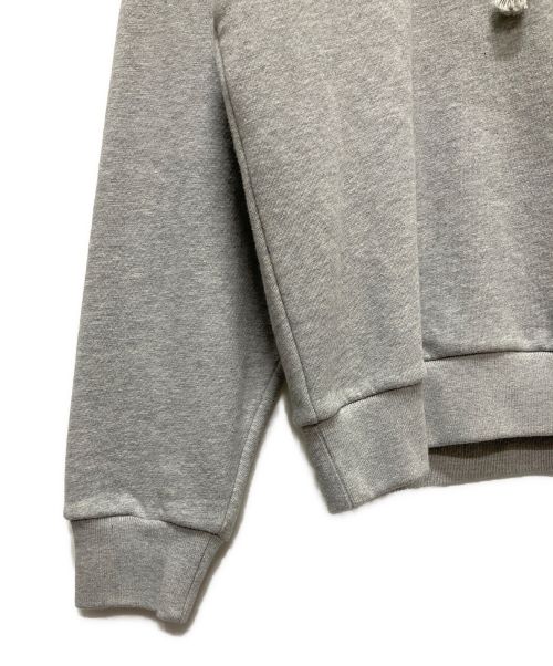 GUCCI（グッチ）GUCCI (グッチ) ロゴ スウェットプルオーバーパーカー グレー サイズ:XSの古着・服飾アイテム