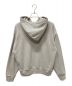 GUCCI (グッチ) ロゴ スウェットプルオーバーパーカー グレー サイズ:XS：34000円