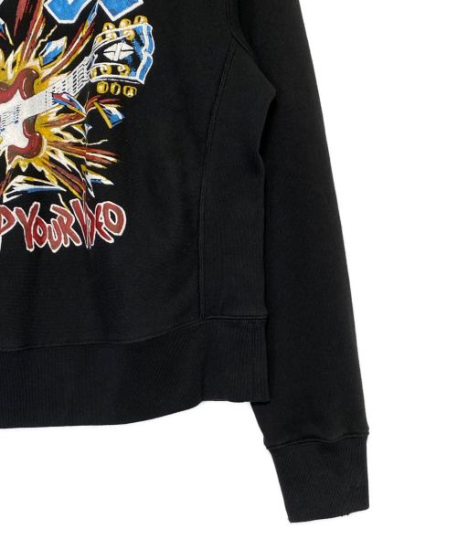 GUCCI（グッチ）GUCCI (グッチ) プリントスウェット ブラック サイズ:Sの古着・服飾アイテム