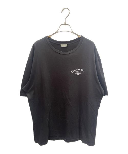 Dior（ディオール）Dior (ディオール) ATELIER プリント Tシャツ ブラック サイズ:XLの古着・服飾アイテム