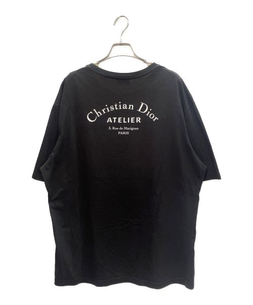 Dior（ディオール）Dior (ディオール) ATELIER プリント Tシャツ ブラック サイズ:XLの古着・服飾アイテム