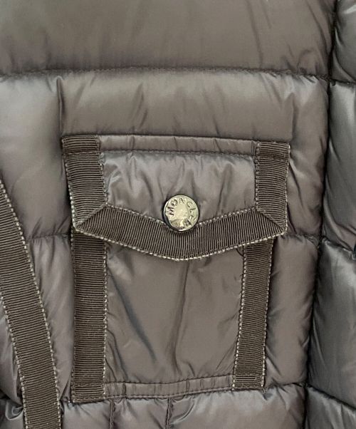 MONCLER（モンクレール）MONCLER (モンクレール) HERMINE/ダウンコート ネイビー サイズ:０の古着・服飾アイテム